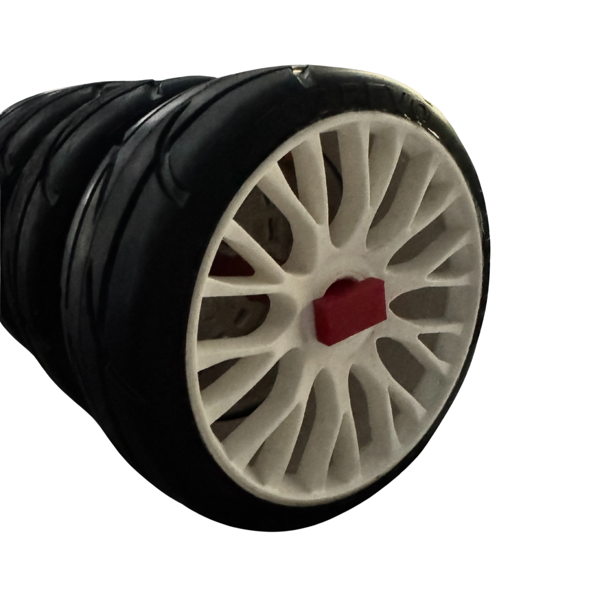 SR-Modellsport 1:8 GT Reifenhalter-Set Schwarz (4er Set)