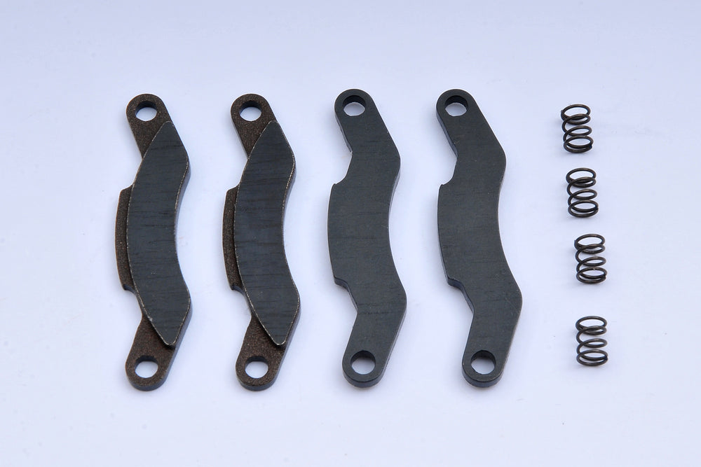 Hydrax brake pads steel set Duox