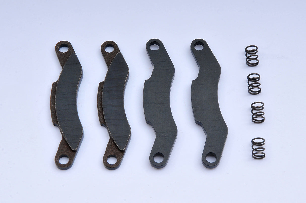 Hydrax brake pads steel set Duox
