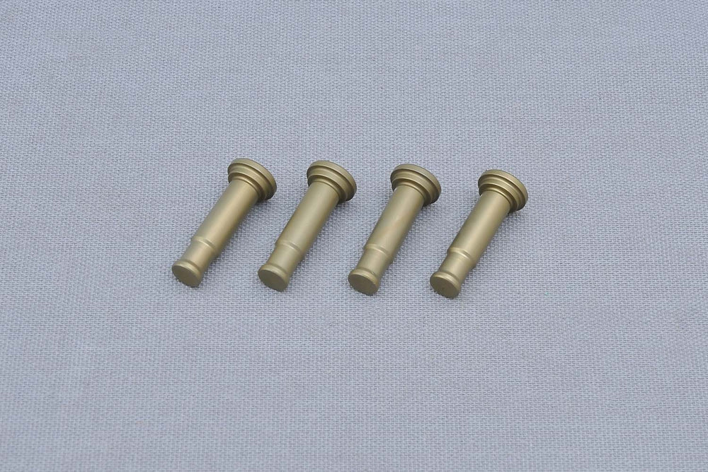 Alu Caster Block / Steering Arm Pins LW Alu (Opt.)