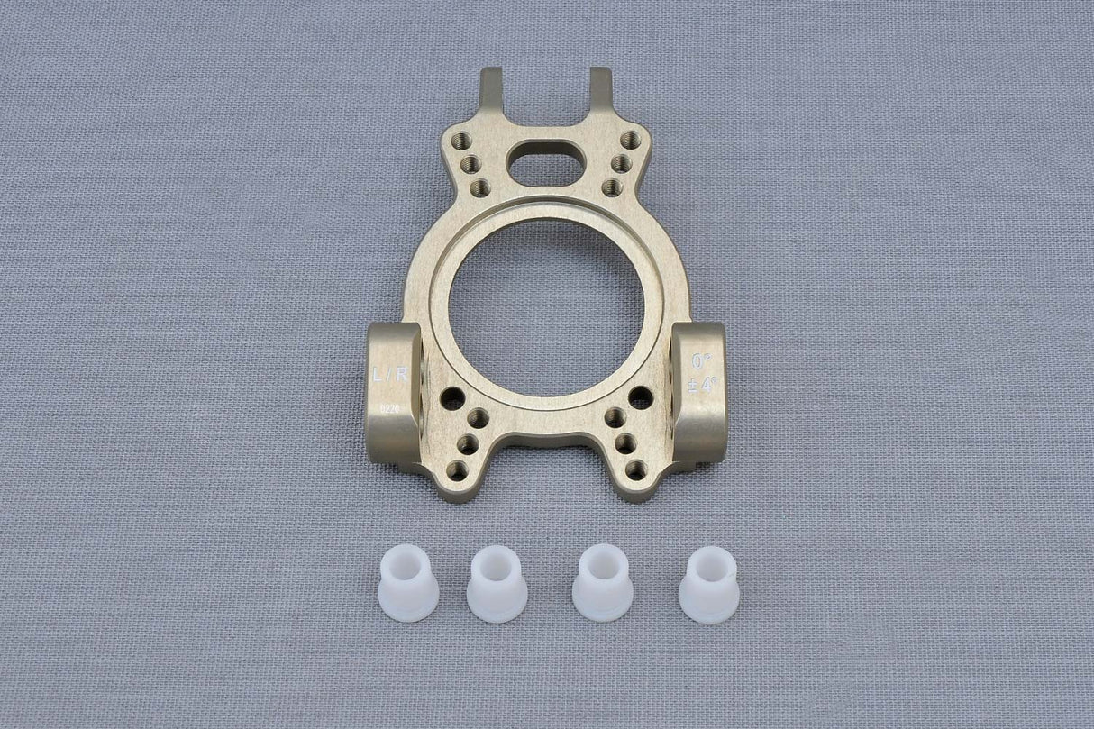 Einstellbare Alu Caster Block 0°±4° Hub Platte hinten