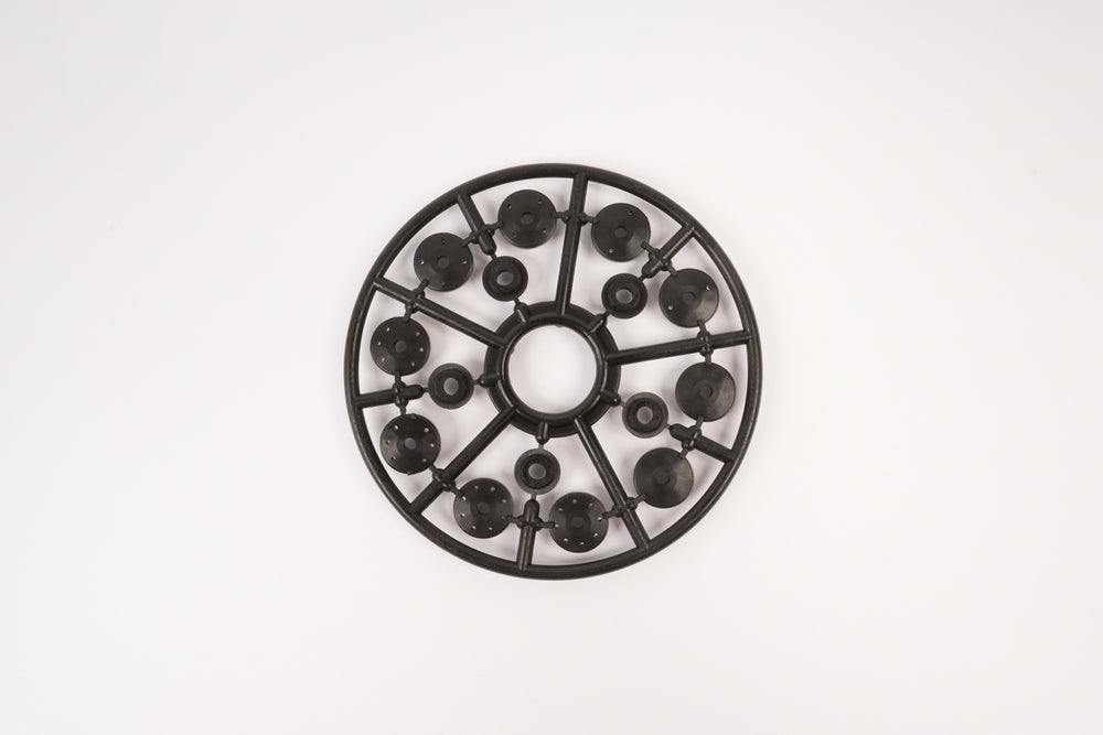 GT Shock Shaft Guide-Piston Set 1x0-2-4-6-8 Hole