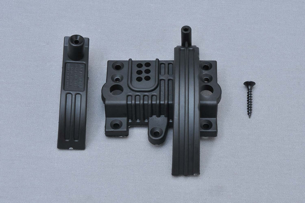 Center differential mount cover plastic
