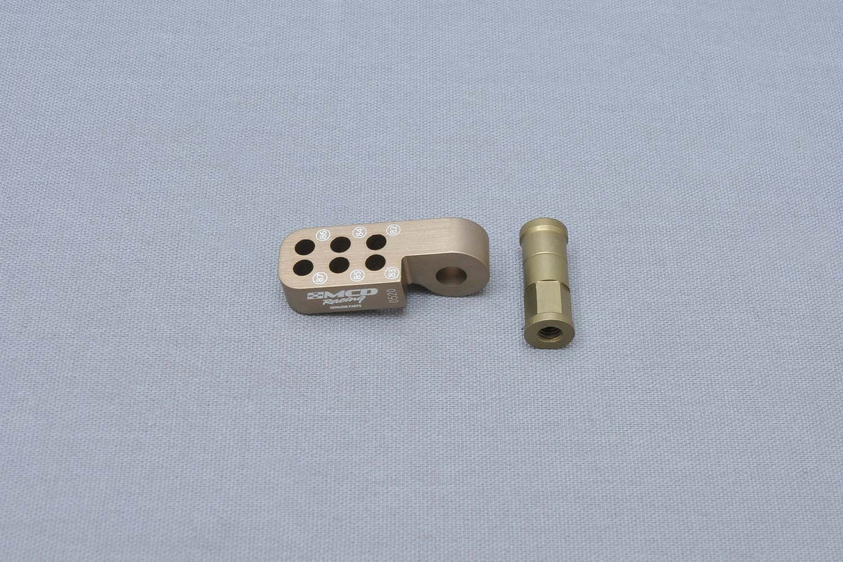 Clutch bell housing / center diff brace aluminum set reinforced 26cc & 29cc