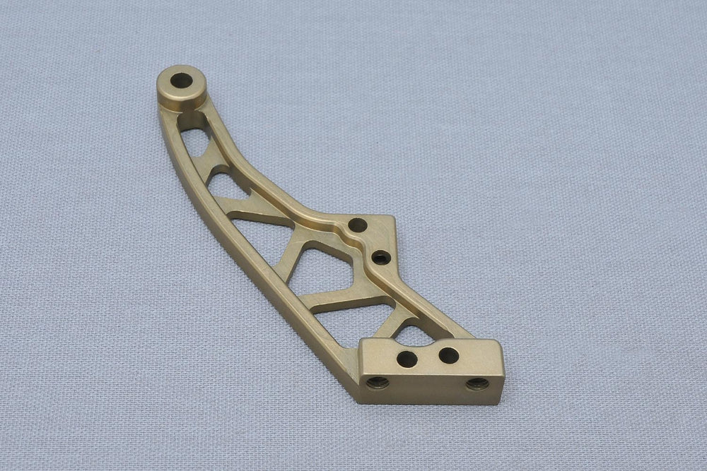 Chassis strut rear center aluminum "Left" (Opt.)