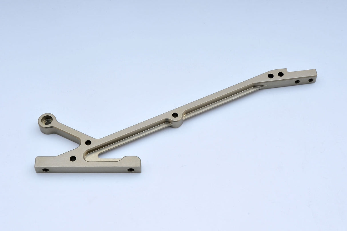 Chassis brace front-middle aluminum lower part (opt.)
