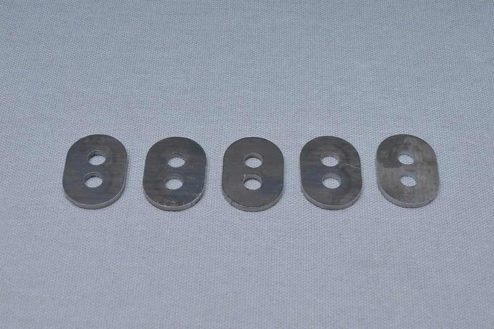 Motor mount plate mounting washers