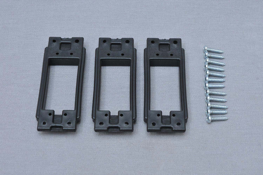 Servo & Electronics Standard servo adapter plates 30x60