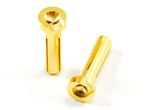 SR-Modellsport 5mm Gold Bullet Plug
