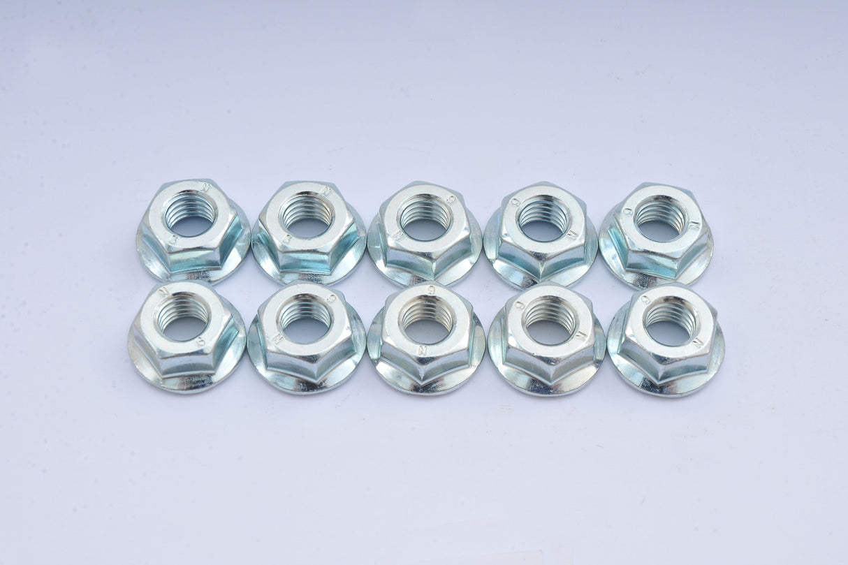 FlangeNut Hex M8