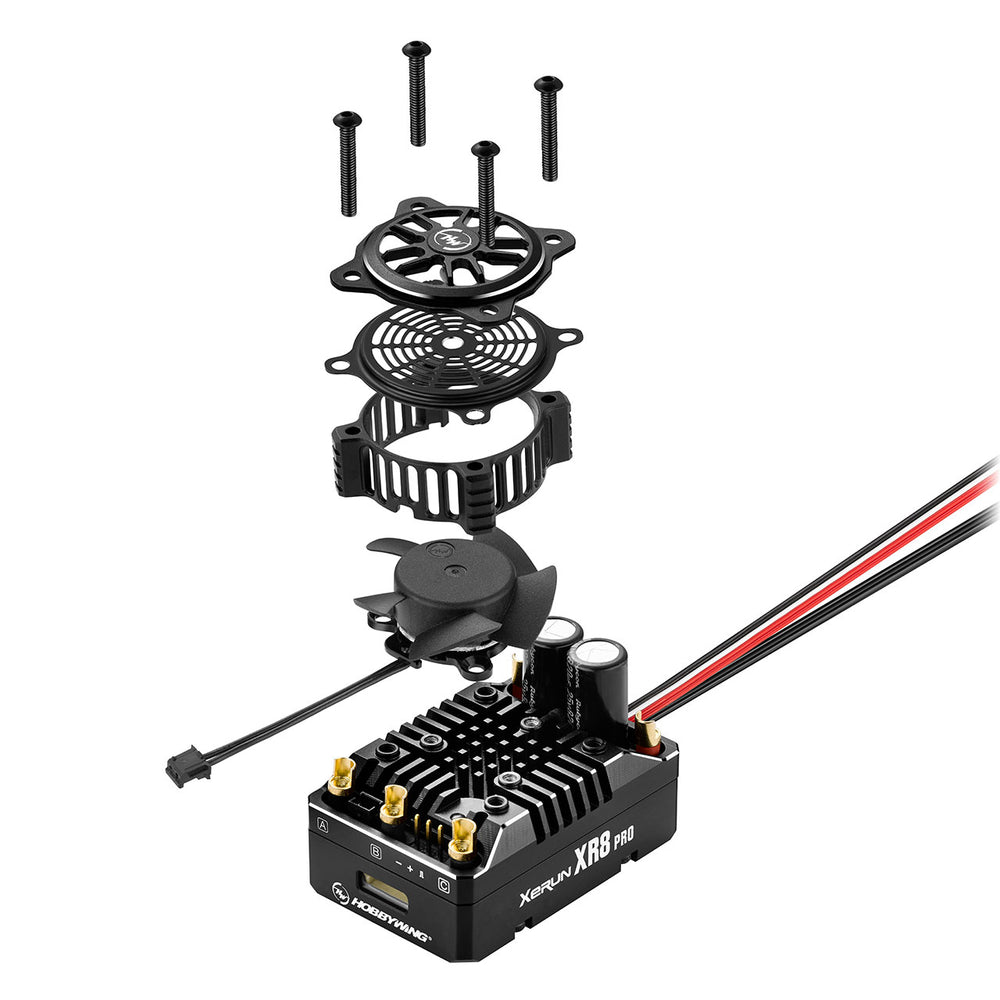 Xerun XR8 Pro G3 brushless controller 200A, 2-4s LiPo, BEC 6A