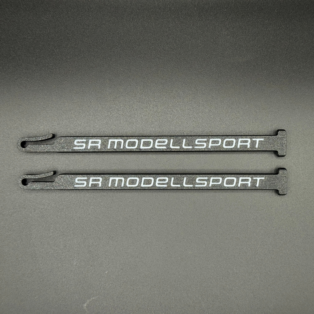 SR-Modellsport 1:8 GT Reifenhalter-Set Schwarz (2er Set)