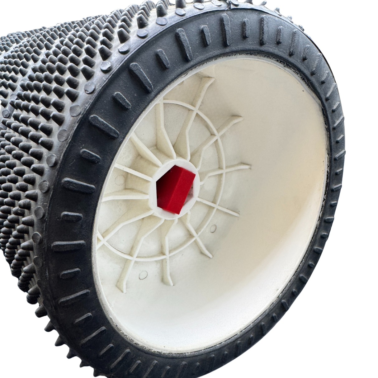 SR-Modellsport 1:6 Offroad Reifenhalter Schwarz | Passend für 24 mm MCD & GRP Felgen (2er Set)