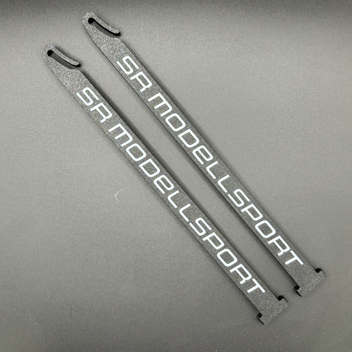 SR-Modellsport 1:6 Offroad Reifenhalter Schwarz | Passend für 24 mm MCD & GRP Felgen (2er Set)