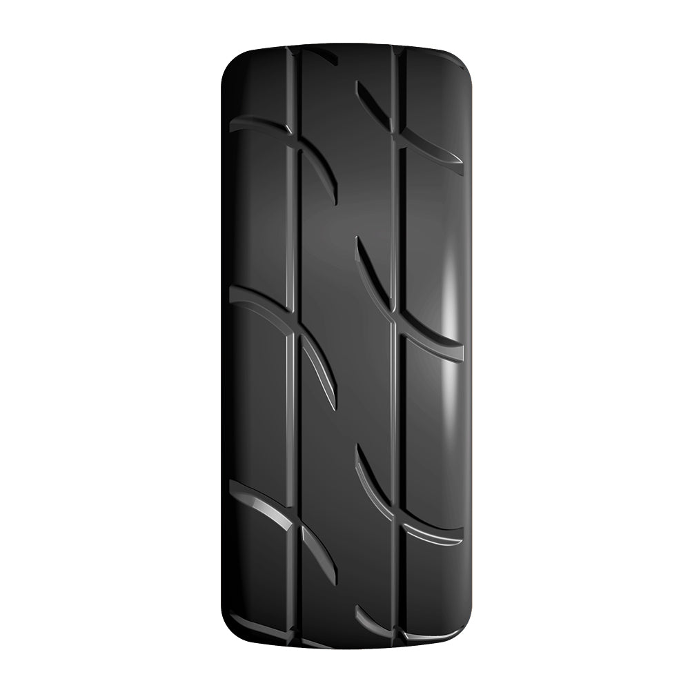 1:8 GT - T03 REVO - XM2 SuperSoft - Mounted on New 20 Spoked FLEX Black Wheel - 1 Pair