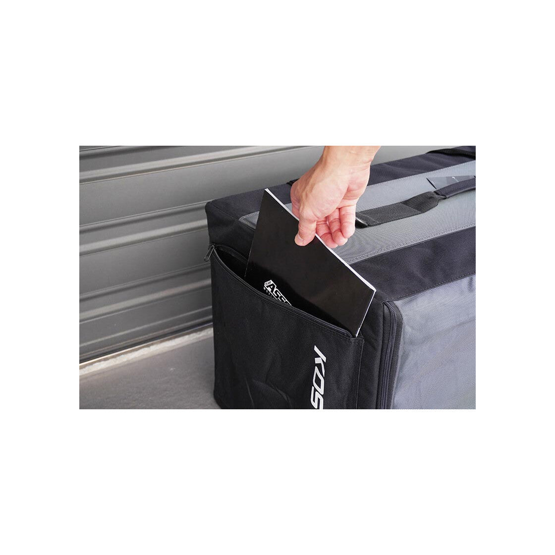 Koswork 1/8 GT Compact 3 Drawer PP Frame Car Bag (1/8 GT, 1 Large & 2 Medium)
