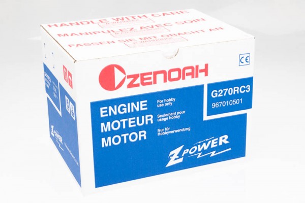 Zenoah G270RC3 Motor 25,4ccm (ohne. Kupplung, Filter, Reso)