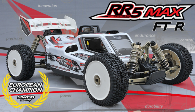 RR5 Buggy Max FT-R CF Rolling Chassis