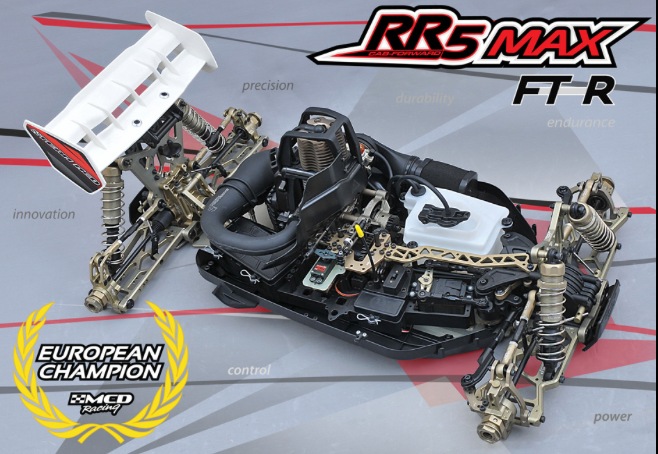 RR5 Buggy Max FT-R CF Rolling Chassis