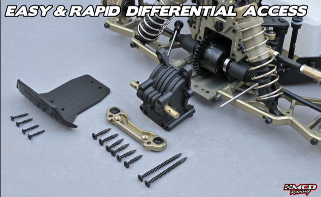 RR5 Buggy Max FT-R CF Rolling Chassis
