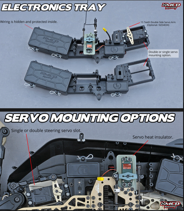 RR5 Buggy Max FT-R CF Rolling Chassis