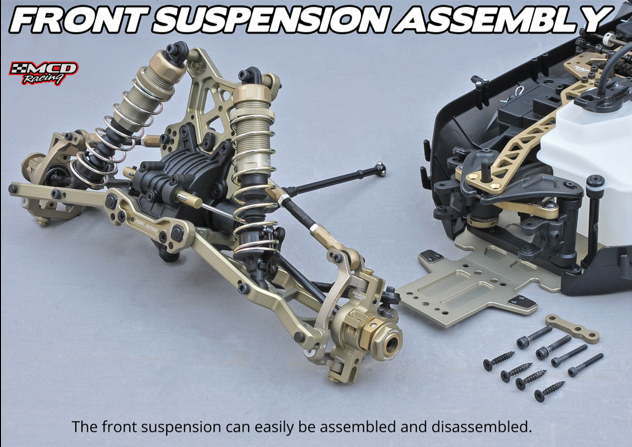 RR5 Buggy Max FT-R CF Rolling Chassis