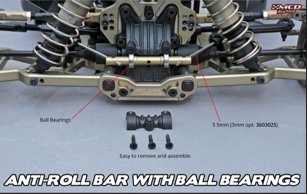 RR5 Buggy Max FT-R CF Rolling Chassis