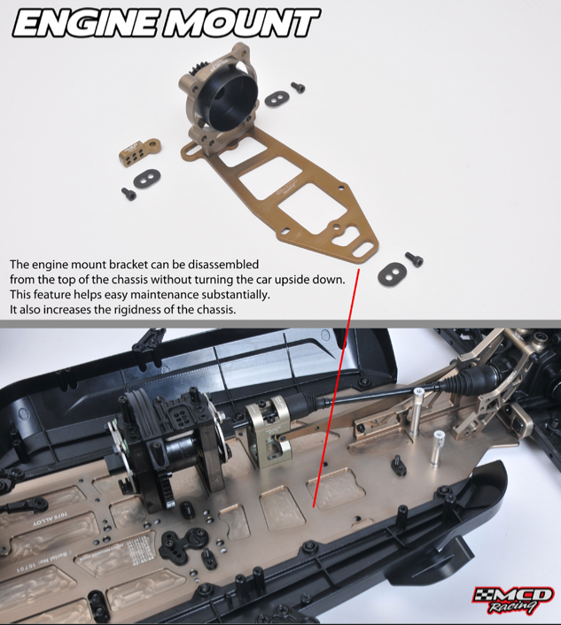 MCD RR5 Buggy Max Pro CF Chassis