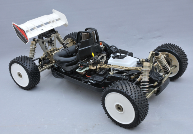 RR5 Buggy Max FT-R CF Rolling Chassis