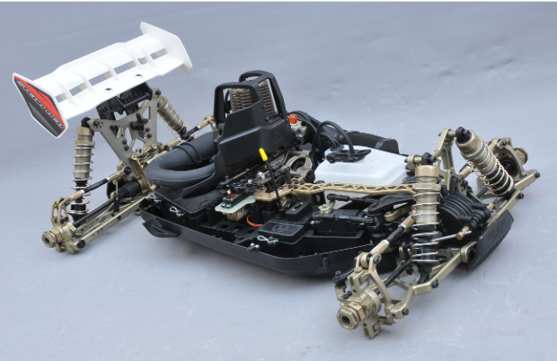 RR5 Buggy Max FT-R CF Rolling Chassis