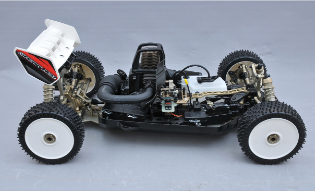 RR5 Buggy Max FT-R CF Rolling Chassis