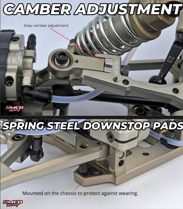 MCD DUOX 2WD 1/5 Touring Car incl. Diff & Airbox