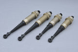 Shock absorber front &amp; rear aluminum completely mounted set (opt.)