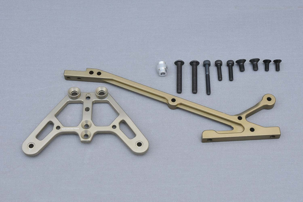 Chassis Verstrebung Vorne-Mitte Aluminium (Opt.)