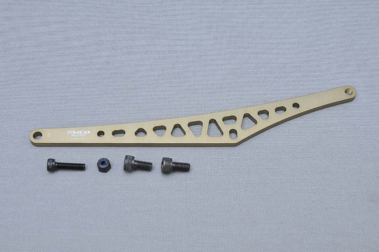 Hinntere Chassis Alu Verstrebungsplatte für Max XL (Opt.)