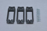Servo &amp; Electronics Standard servo adapter plates 30x60