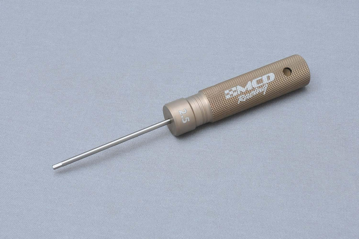 Hex Tool Alloy 7075 HSS 2.5mm