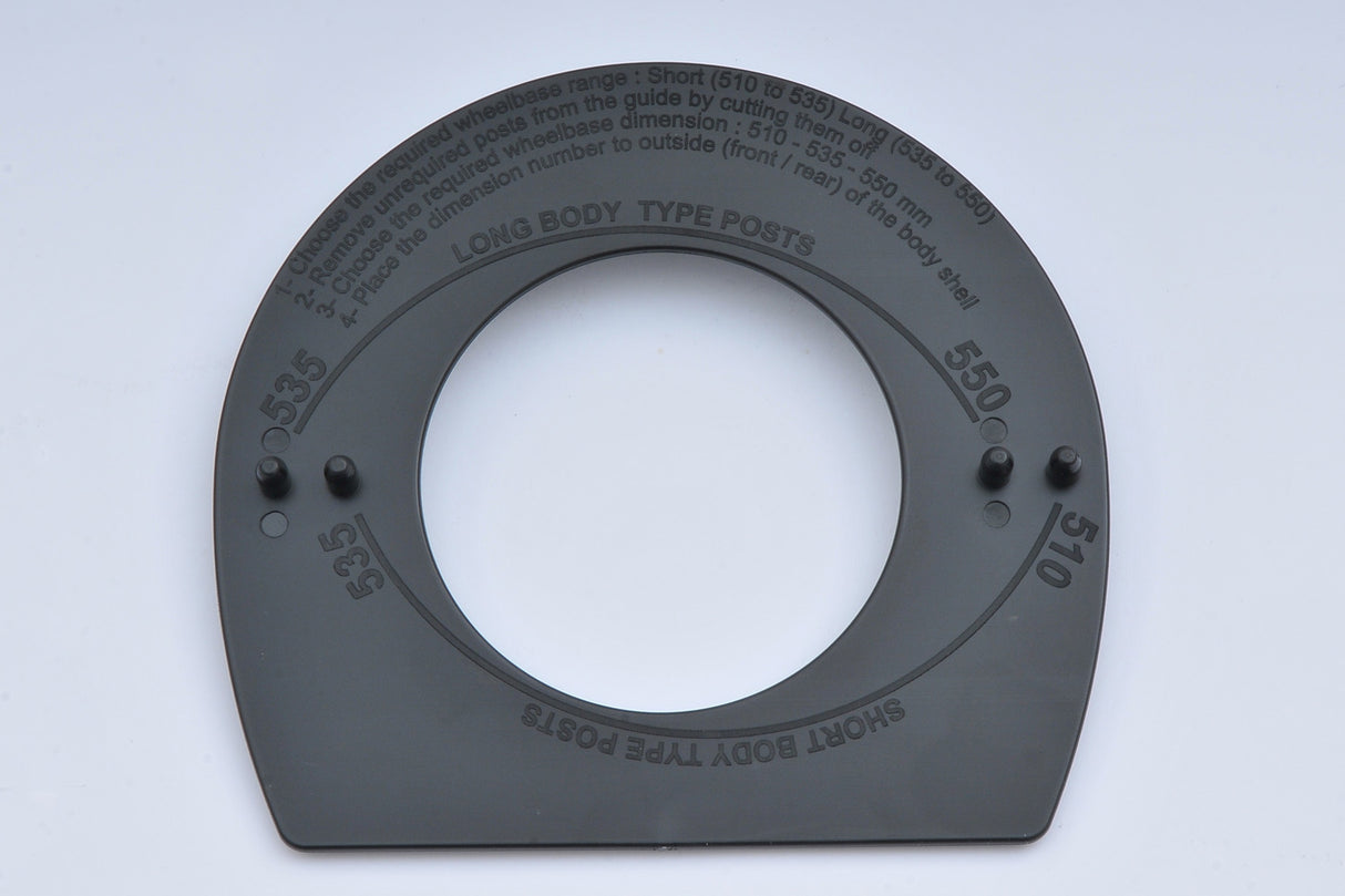 Body WheelArc Cutting Guide 510-535-550mm