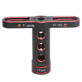 SR-Modellsport wheel nut wrench 17mm Black Red Aluminum