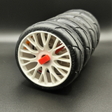 SR-Modellsport 1:8 GT Reifenhalter-Set Rot (2er Set)