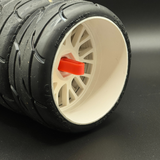 SR-Modellsport 1:8 GT Reifenhalter-Set Rot (2er Set)