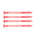 SR-Modellsport 1:8 GT Reifenhalter-Set Rot (4er Set)
