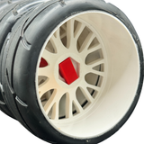 SR-Modellsport 1:8 GT Reifenhalter-Set Rot (4er Set)