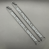 SR-Modellsport 1:6 Offroad Reifenhalter Schwarz | Passend für 24 mm MCD & GRP Felgen (2er Set)