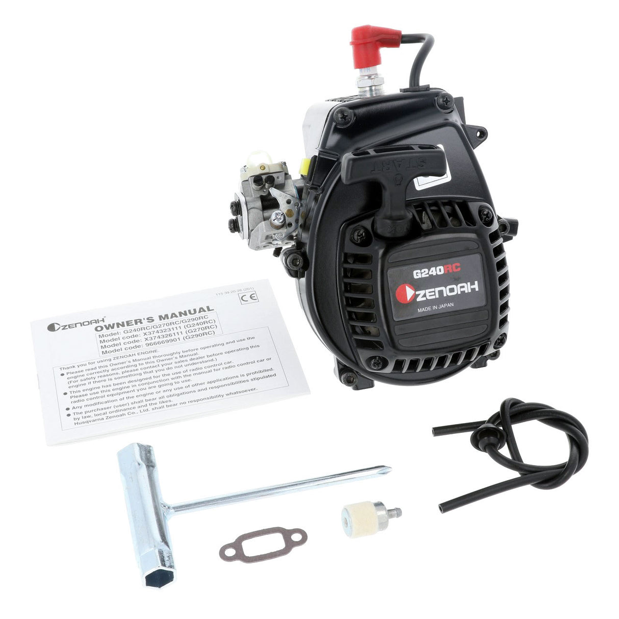 Zenoah G240RC3 Motor 23ccm (ohne. Kupplung, Filter, Reso)