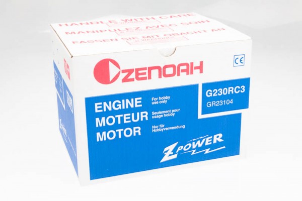 Zenoah G230RC3 Motor 23ccm (ohne. Kupplung, Filter, Reso)