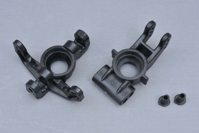 Vordere & Hintere Radträger mit Vorspureinsätzen Kunstoff