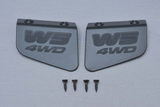 W5 rear mud flaps