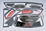 XR-5 Rally Karosserie Dekorbogen Set