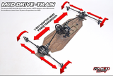 RR5 Buggy Max FT-R CF Rolling Chassis